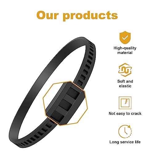 2 Pack 650721-00 Bandsaw Rubber Tires Replacement for Dewalt Bandsaw DWM120 A02807 DW328K 3129K 725 726 736 7724 9725 D28770 D28770K DCS374 Wheel Rubber