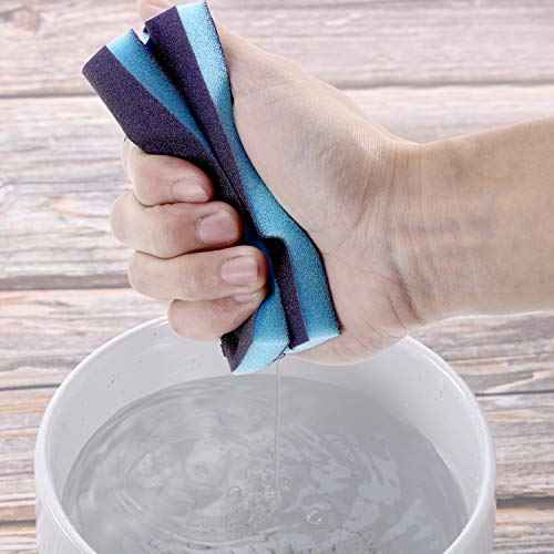 eBoot Sanding Sponge Grit Sanding Blocks, Washable and Reusable Sand Sponge Kit, 12 Pieces (Superfine Grade)