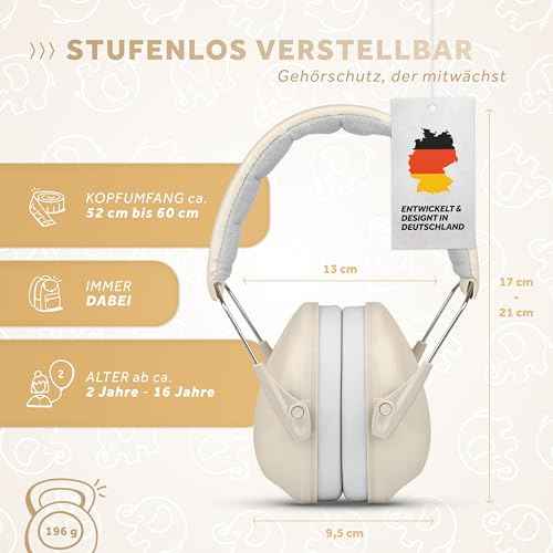 Schallwerk ¢ç Noise Protection Headphones for Kids ? Ear Protection for Kids, Toddlers, and Babies