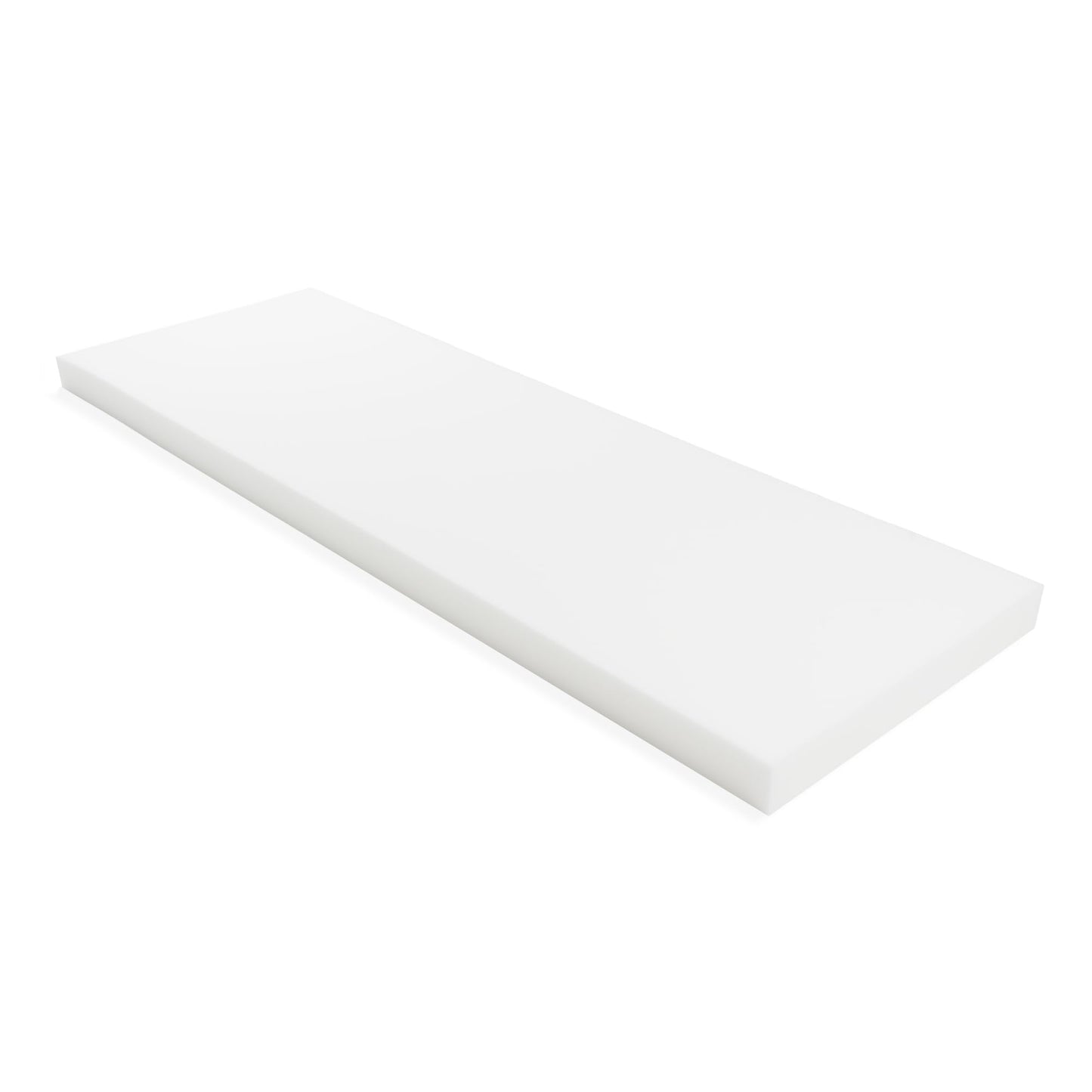 GoTo Foam 3" Height x 24" Width x 72" Length 36ILD (Semi-Firm) Upholstery Cushion Made in USA
