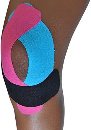 Kinesiology Tape Pro, Athletic Waterproof Muscle Support Adhesive Kinesio Sport Tape for Athletes 2 inches x 16.4 feet, 12 Rolls, Lime Green