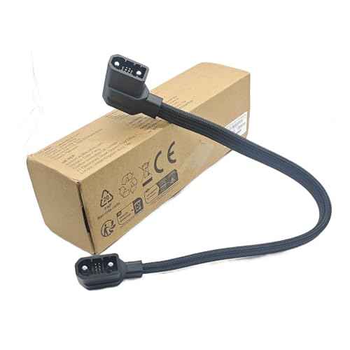Extra Battery Connection Cable Compatible with Delta 2, 2 Max, 3 Plus, Wave 2, Wave 3, Gray Braided Power Third-Party Accessory£¬Pro 3 Not Compatible