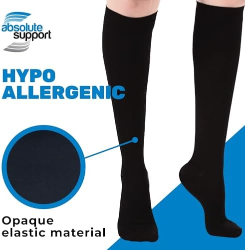 Made in USA - Compression Socks for Women and Men Circulation 30-40mmHg - A301