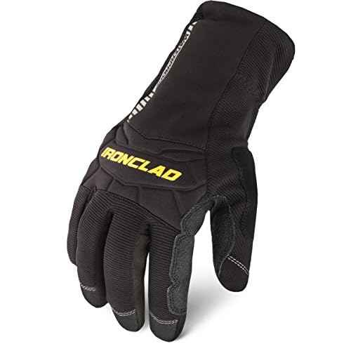 IRONCLAD COLD CONDITION¢ç WATERPROOF GLOVES - Rated to 20¡Æ Cold, Cold Weather, Windproof, Waterproof Gloves, Safety, Hand Protection Gloves ,Black
