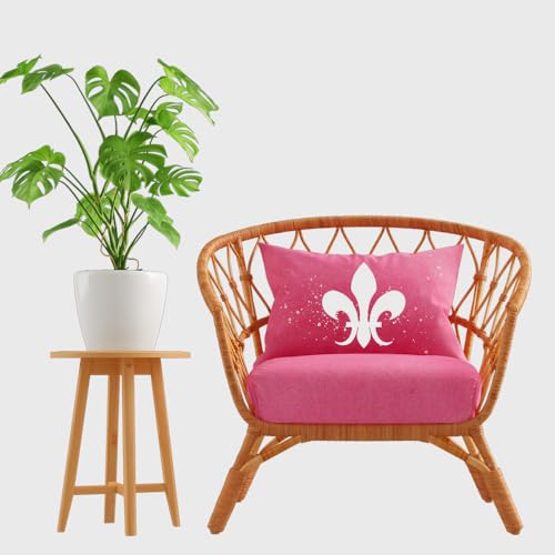 Fleur De Lis Stencil Set of 5 ? 12x12 Reusable Plastic Templates in Large & Small Sizes for Elegant Home Decor, Furniture, Walls & DIY Crafts