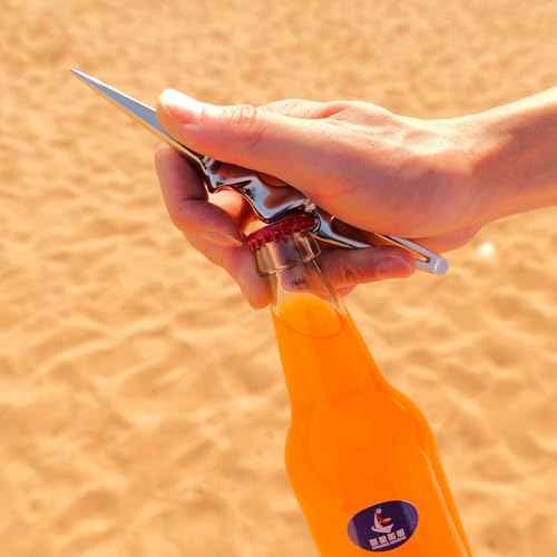 Multi-Purpose 316 Stainless Steel Marlin Spike Tool, Paracord Knotting Tool Beer Bottle Opener for Nautical Enthusiasts, Boaters & Sailors