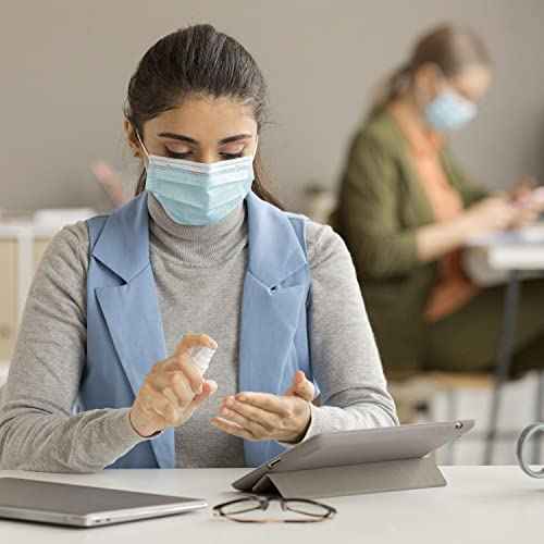 Disposable Face Masks, 3 ply, Protective Dust Filter, PPE Safety Mouth Cover, and Nose Shield