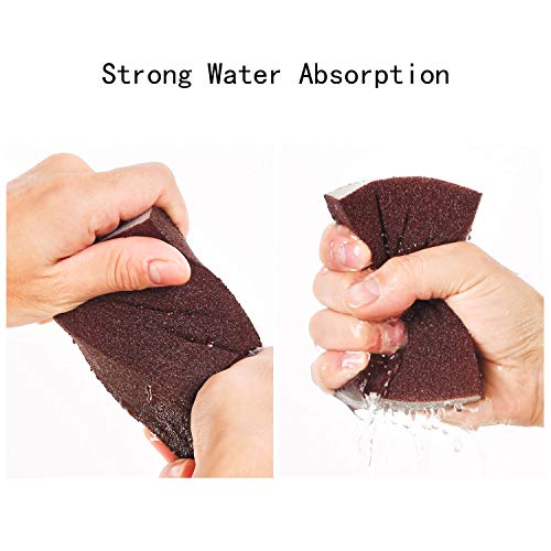 YAROMO Sanding Sponge for Epoxy Glitter Tumblers, 4 Pack Epoxy Grinding Blocks Apply to Remove Smudges and Bumps, Superfine Epoxy Refinishing Papers for Making Glitter Tumbler Cups