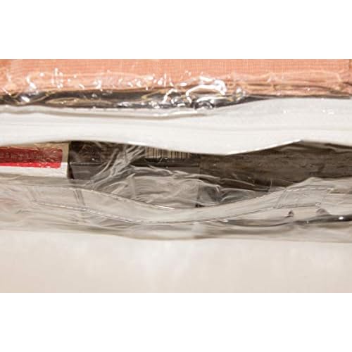 10-Pack Clear Vinyl Zippered Storage Bags 12 x 15 x 5 Inch