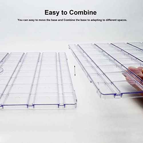 Purse Organizer for Closet, Adjustable Clear Shelf Dividers for Closet Organization Plastic Purse Storage Organizer Bag Organizer