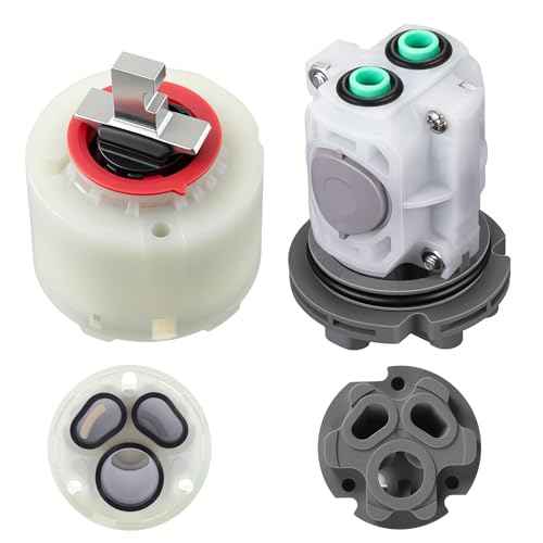 Dreyoo Pressure Balancing Unit Compatible with American Standard M952100-0070a and Pressure Balance Cartridge, Cartridge Replacement Kit for Bath Tub and Shower (Compatible with 023529-0070a)