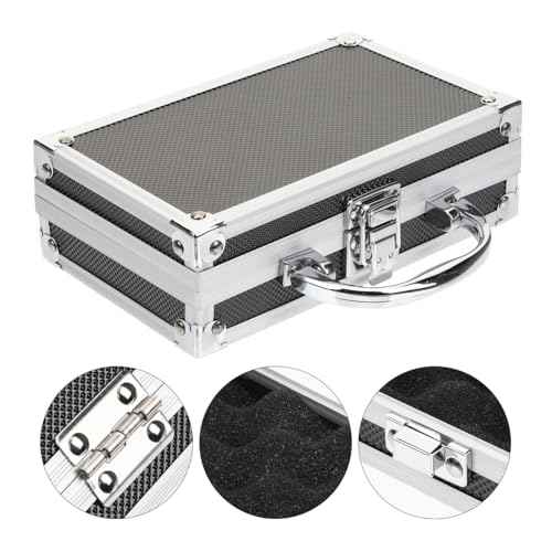 GANAZONO Metal Tool Box Metal Tool Box Vessel s Aluminum Case Pick Up Truck Bed Trailer Family Box Organizer Storage Box for Home Multis