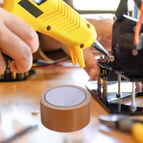 SUPVOX Single Sided Carpet Tape Waterproof Electrical Adhesive Duct Tape Floor Rug Tape Brown