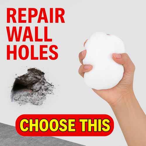 Waterproof Wall Repair Putty ? White Sealing Clay, 8 oz ? Moldable Filler for Wall Holes, AC Pipe Gaps, Cable Openings ? Indoor & Outdoor Use