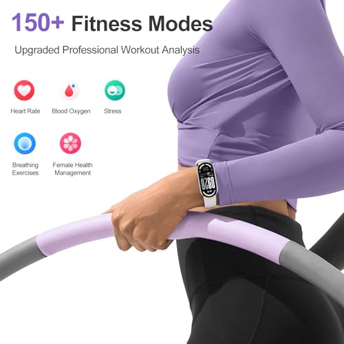 XIAOMI Mi Smart Band 10 (2025) - 1.72" AMOLED Display | 21 Days Battery Life | Touchscreen, Multi-Sport Tracker, Activity Tracker, Heart Rate Monitor | BT5.4 - Glacier Silver