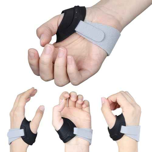 KD Thumb Brace Elite: CMC Thumb Support for Osteoarthritis and Arthritis Pain Relief - Fits Snugly Thumb Brace for Women Men (Medium, Right Hand)