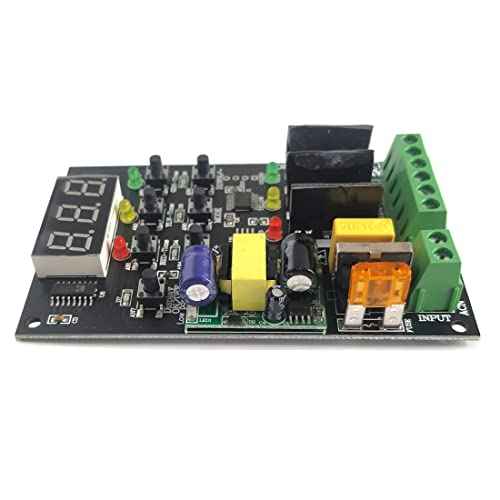 Traffic Light Controller Sequencer with 39+ Sequences, 3 Channel 80VAC-260VAC, LED Display, (Only Controller)