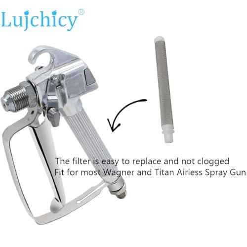 0089958 0154842 Airless Spray Gun Filter Compatible for Wagner and Titan Airless Spray Gun 50 Mesh (3/Pack)
