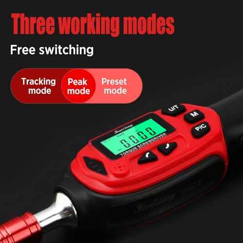 Digital Torque Screwdriver 0.71-70.8 In-lbs/0.08-8 Nm£¬1/4'' Drive Inch Pound Torque Screwdriver Electrician with Buzzer & LED Indicator, Data Storage, 32Pcs Torque Wrench Screwdriver Set.