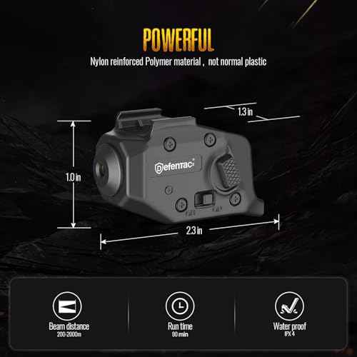 DEFENTAC Green Laser Sight is Exclusive Compatible with Taurus G2/G2C/G2S/G3/G3C/PT111/PT140 Only, Momentary and Strobe