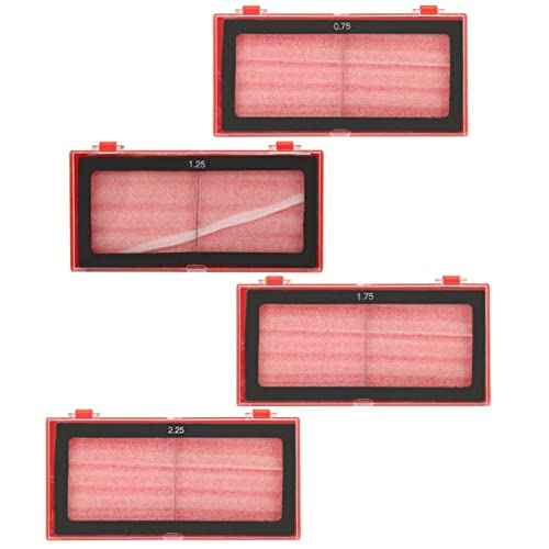 5pcs Glass Magnifying Welding Lens, 1.0/1.75/2.0/2.5/3.0 Diopter Cheater Lens for Welding Helmet, Not Easily Scratched Perfect for Magnifying Welds