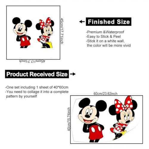 Stitch Wall Stickers for Kids, Cartoon Character Lilo&Stitch Stickers for Children Room, DIY Removable Stickers for Baby Kids Nursery Girls Bedroom Living Room Playroom Wall Decoration (Cute Stitch)