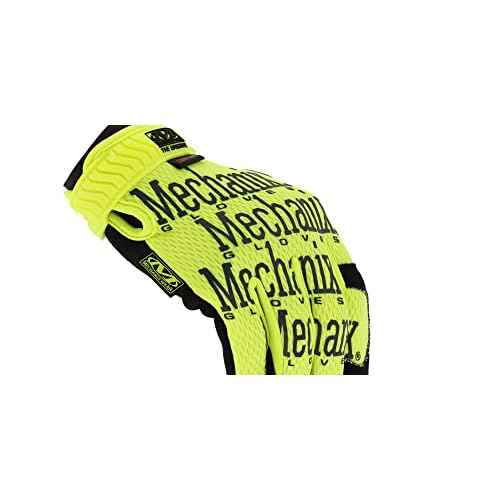 Mechanix Wear Size 10 The Original E5 Armortex And TrekDry Hi-Viz Cut Resistant Gloves, Fluorescent Yellow & Orange (SMG-C91-010), Large