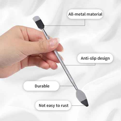 6 PCS Metal Spudger Set, Dual-Ends Small Metal Spudger Pry Opening Repair Tools Kit Spudgers Pry Tool Kit Double-Ended Stainless Steel Opening Tool, Professional Prys OpeningSpudger for Phone, Laptops
