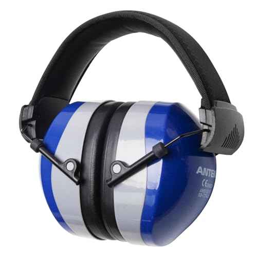 37dB Gun Range Ear Protection, Adjustable Ear Muffs for Noise Reduction, for Shooting, Construction, Mowing