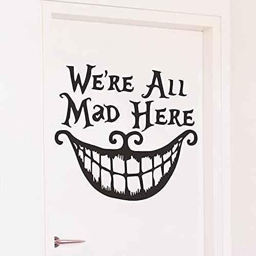 Halloween ¡®Smiling Face¡¯ Thriller Wall Decals Cool Wall Sticker for Bedroom Living Room Home Decoration Party Wall Art Decor
