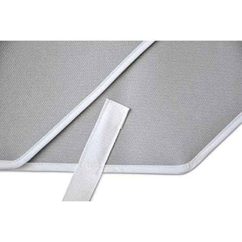 NYOrtho Smokers Apron - Extra-Durable & Fire Resistant Material Easily Wiped Clean Lightweight Durable and Flexible Grey 30" X 34" - Made in USA