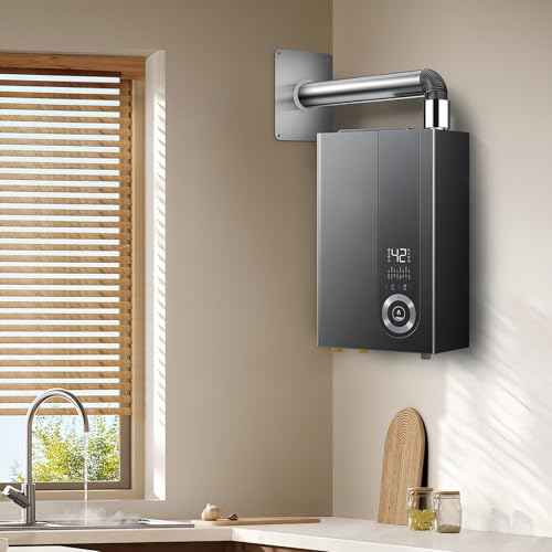 Vent Kit 3.15-inch stainless steel ventilation wall sleeve, extendable, for indoor gas tankless water heaters£¬for ventilation pipes under 3 inches.