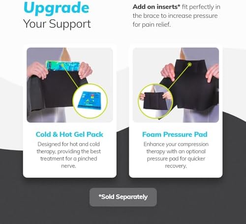 BraceAbility Plus Size Low Back Brace - Compression Lower Back Support Belt for Sciatica, Heavy Lifting at Work, Herniated Disc, Workouts, Sleeping, Lumbar Support, Back Pain in Women and Men (2XL)