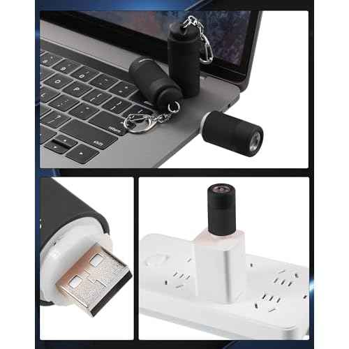 Mudder 12 Pieces Mini Keychain Flashlight Rechargeable Operation Christmas Bulk Plastic Small Torch Flashlight Handheld LED USB Rechargeable Waterproof for Camping Hiking Favor(White Light in Black)
