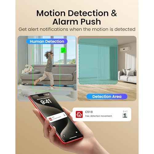 ZOSI C518 4MP Indoor Pan/Tilt Smart Home Security Camera for Pet Dog Baby Monitor,2.4G/5G Dual-Band Plug-in WiFi Cam,Auto-Tracking,Night Vision,Human Detection,2 Way Audio,Cloud&Memory Card Storage