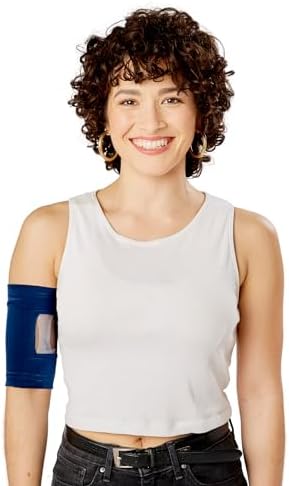 Care+Wear PICC Line Cover – Ultra-Grip PICC Line Sleeve for Upper or Lower Arm with Mesh Viewing Window, Provides Improved Comfort and Security for PICC Line Coverage