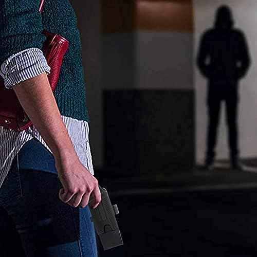 EXOGUN Stun Gun,Flashlight Stun Guns with Safety Disable Pin.Wall Charger Included
