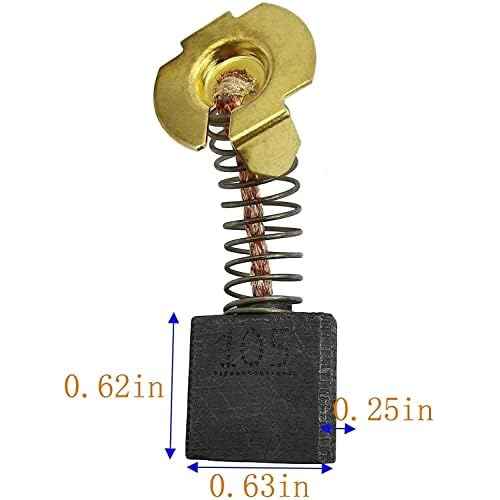 N039389 N558583 N408735 622437-00 replacement chop saw brush For DeWalt GR871 D28700 D28715 (8 pcs)