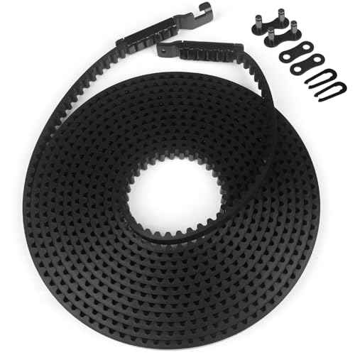 41A5250-34 Drive Belt 257'' for 8FT Garage Door Stable and Quiet Compatible with Chamberlain Liftmaster Craftsman Sentex Whisper Garage Door Openers (41A5250-34 8FT Garage Door Belt)