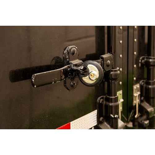 BRINKS Heavy Duty Padlock with Key - 70mm Discus Keyed Lock for Storage Shed, Garage, Storage Lockers, Sliding Doors, Tool Box, and Cabinets, 4 Pack