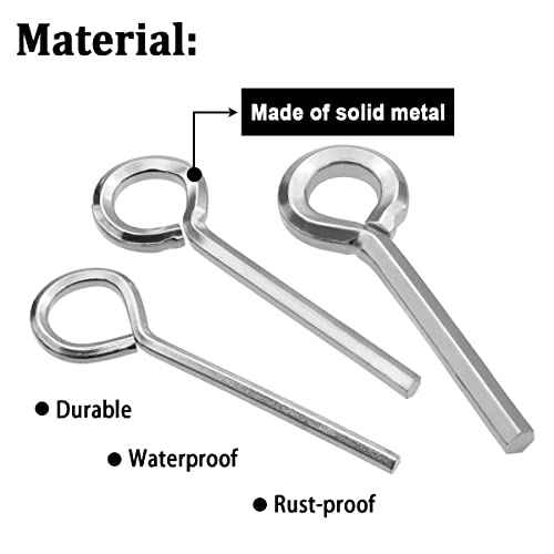 12PCS 5/32¡± Standard Hex Dogging Key with Full Loop£¨Black£©,Metal Wrench Door Key for Push Bar Panic Exit Devices