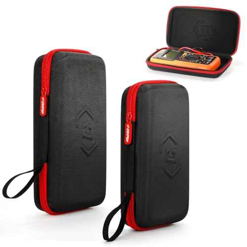 2 PCS Protective Hard Tool Case Set, Portable Carrying Storage Cases for Multimeters, Meters, Tools & Accessories