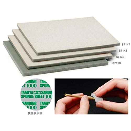 Tamiya 300087148 Sanding Sponge Block, 600 Grit