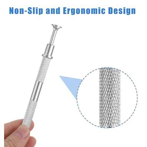 3Pcs Piercing Tweezers, 5.9 Inch 4-Claw Stainless Steel Grabber Tool Set in Black Brown Silver, Precision Jewelry Electronics Retrieval Tool