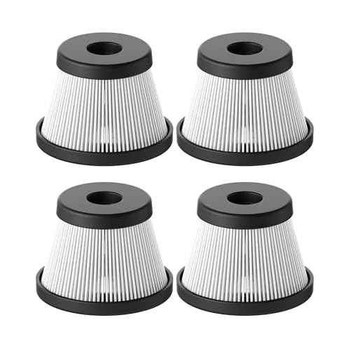 HOTO 4 PCS Filter Replacement for HOTO Compressed Air Capsule Only, Not for Autocare Air Duster