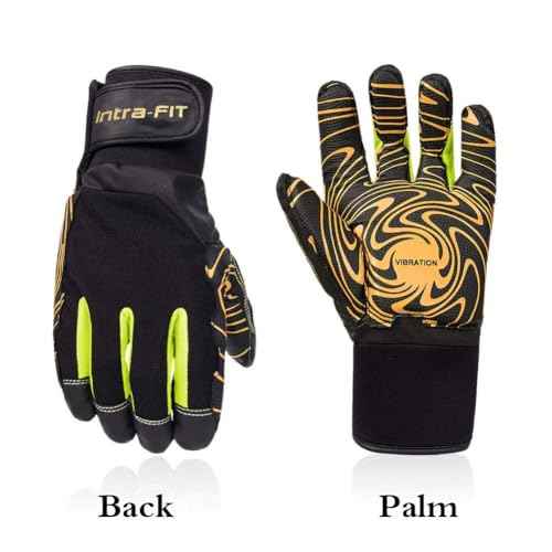 Professional Anti Vibration Glove, EN ISO 10819:2013/ A1: 2019 & EN388 Certified, Heavy Duty Jack Hammer Gloves