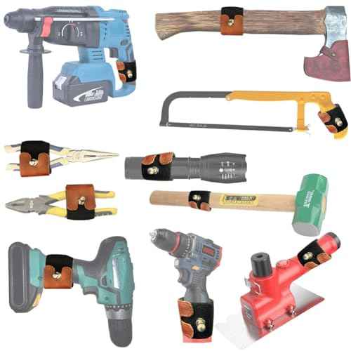Tool Holster-Hammer Holster Kit-Drill Pins-Quick Draw Universal Tool Holder-Tool Belt Accessories,Suitable for All Kinds of Electric Drill Tools,Father's Day, Thanksgiving Gifts