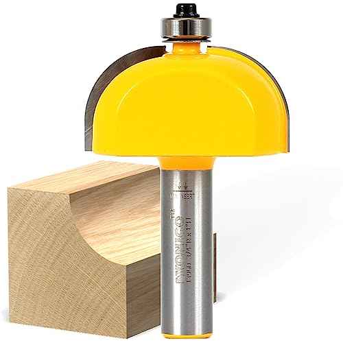 YONICO Cove Router Bits Edge Forming 3/4-Inch Radius 1/2-Inch Shank 13950