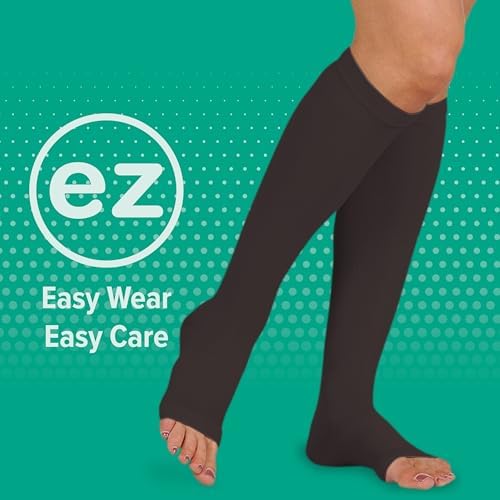 Juzo Basic 4411ad 20-30mmhg Knee-High Open Toe Compression Stocking