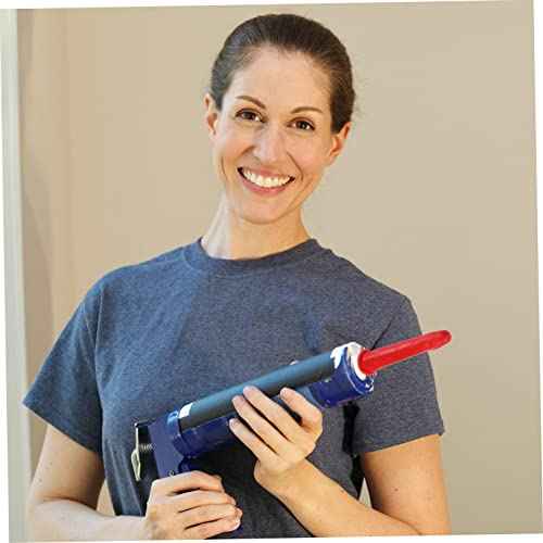 IMIKEYA 20pcs Nozzle Protective Cover Caulk Saving Caps Caulk Tip Covers Sealer Saver ing ing Sleeves Sealing Emulsion Red Glass Protective